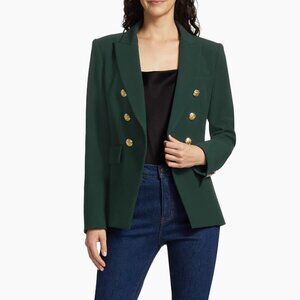 Veronica Beard Miller Dickey Crepe Blazer - Size 8